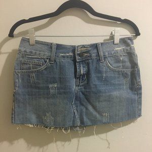 Denim Mini Skirt- Item#12